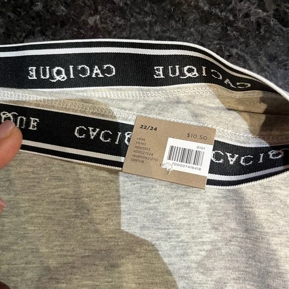 Cacique Light Gray Bottoms - Picture 4 of 6